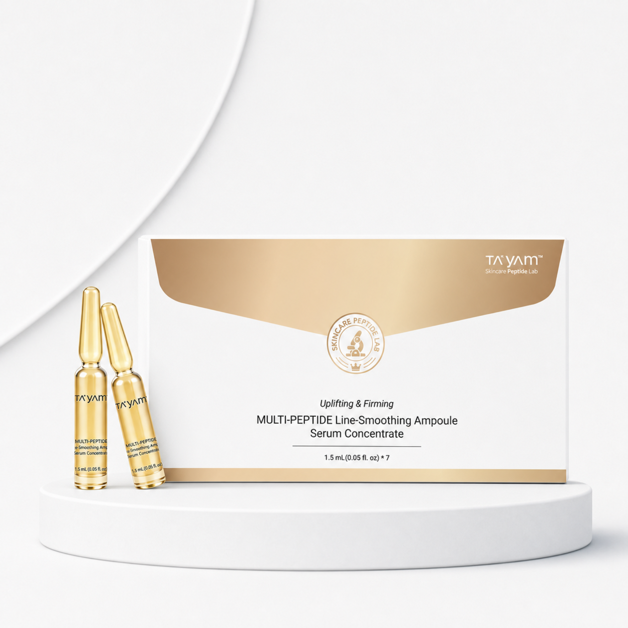 TAYAM Multi-Peptide Line-Smoothing Ampoule Serum Concentrate 1.5ml × 7