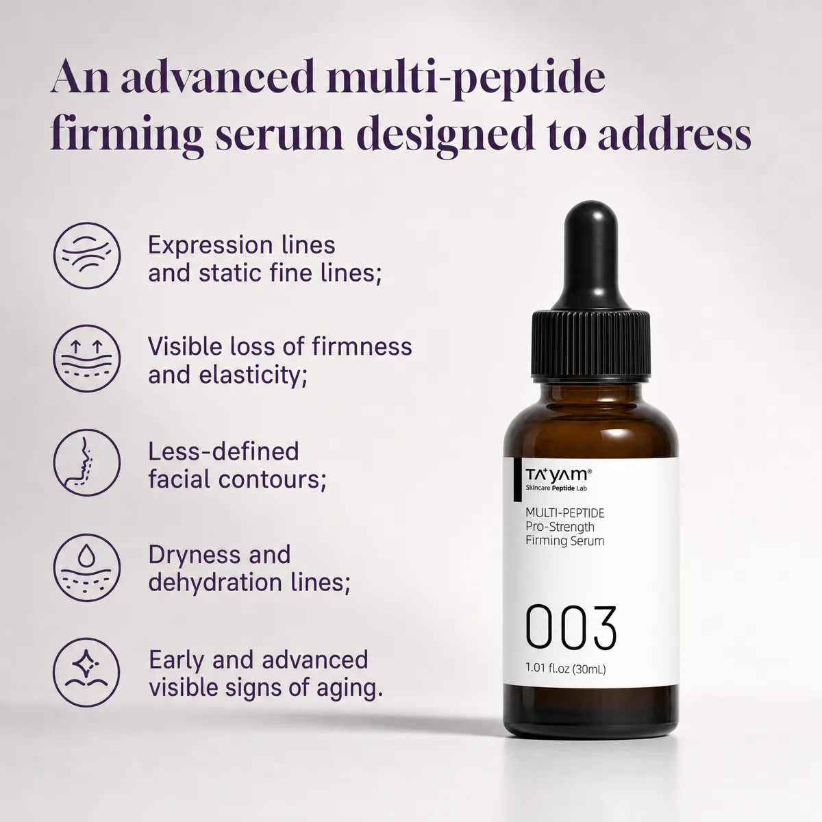TAYAM Multi-Peptide Pro-Strength Firming Serum