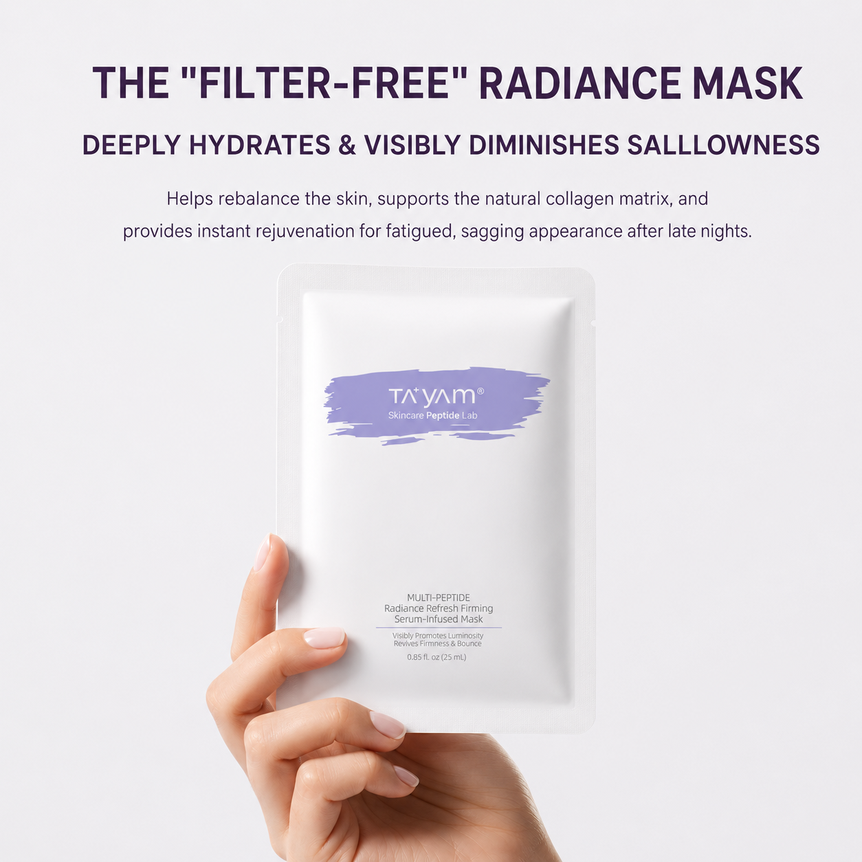 TAYAM Multi-Peptide Radiance Refresh Firming Serum Mask