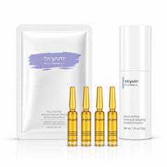 TAYAM Travel Instant Revival Set with serum mask, essence emulsion and four ampoules